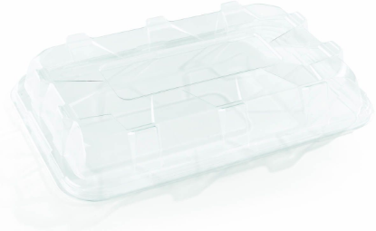 Image de DOME PLATEAU RECT NOIR 46/30 10PC