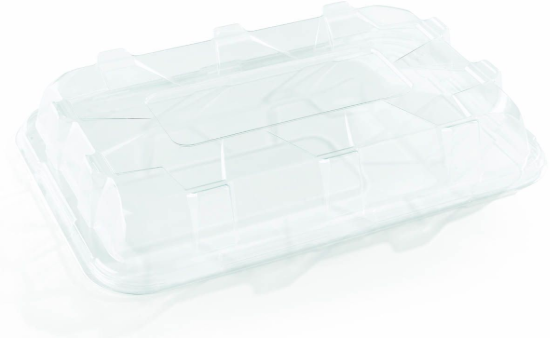 Image de DOME PLATEAU RECT NOIR 46/30 10PC
