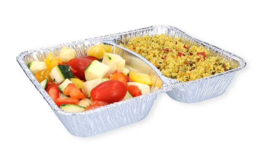 Image de RAVIER ALU R808 2-COMP 227x178x40mm (100pcs)