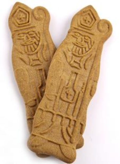 Image de SPECULOOS ST NICOLAS 14CM BISCUIT 100X2