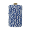 Image de FICELLE COTON BLANC ET BLEU 200GR