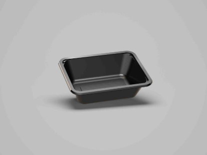 Image de CPET NOIR 1-COMP LASAGNE 171X127X50 500PC
