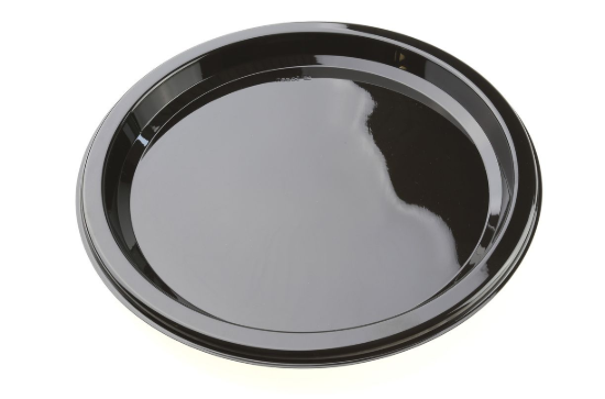 Image de ASSIETTE ROND NOIR d23CM SABERT (25pcs)