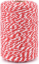 Image de FICELLE COTON BLANC ET ROUGE 200GR