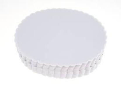 Image de DENTELLES STEAK ROND BLANC (1000pcs)
