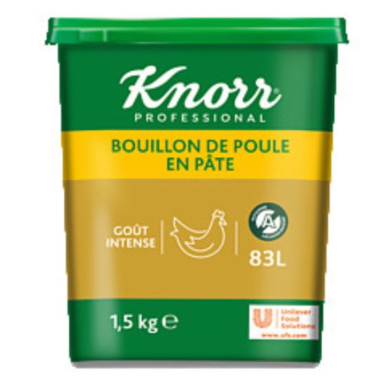 Image de BOUILLON DE POULE EN PATE 1.5KG KNORR