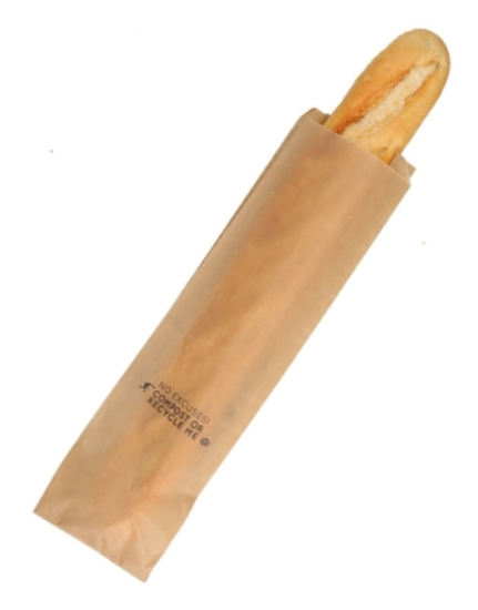Image de SAC SANDWICH KRAFT BRUN 46CM 1000PC