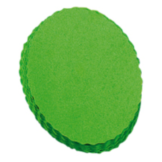 Image de DENTELLES STEAK OVALE VERT (1000pcs)