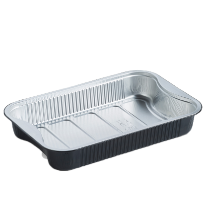 Image de RAVIER ALU R2C NOIR 1896ml 293x193x45mm (400pcs)