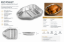Image de RAVIER ALU POULET 247x181x40mm (210pcs)