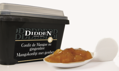 Image de CONFIT MANGUES AU GINGEMBRE 1,5kg Didden