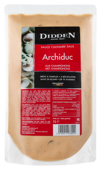 Image de POCHE SAUCE ARCHIDUC 10x180ml Didden